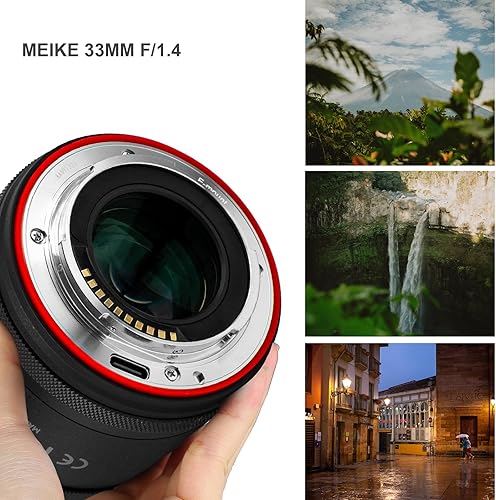 Meike 33mm F1.4 Weitwinkel APS-C Rahmen AF STM Objektiv — nuotrauka 4