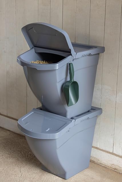 Foto 5 de 7 de Kerbl Caja de Comida apilable con Tapa