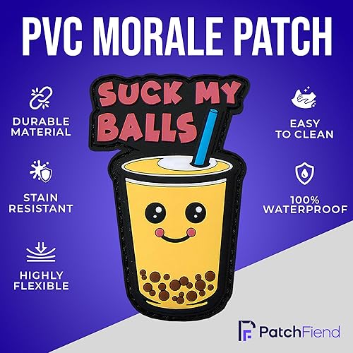 Miniatura 118 de Send It Parche de PVC moral, divertido parche de moral, táctico, militar, parches militares, perfecto para tu equipo militar, mochila táctica