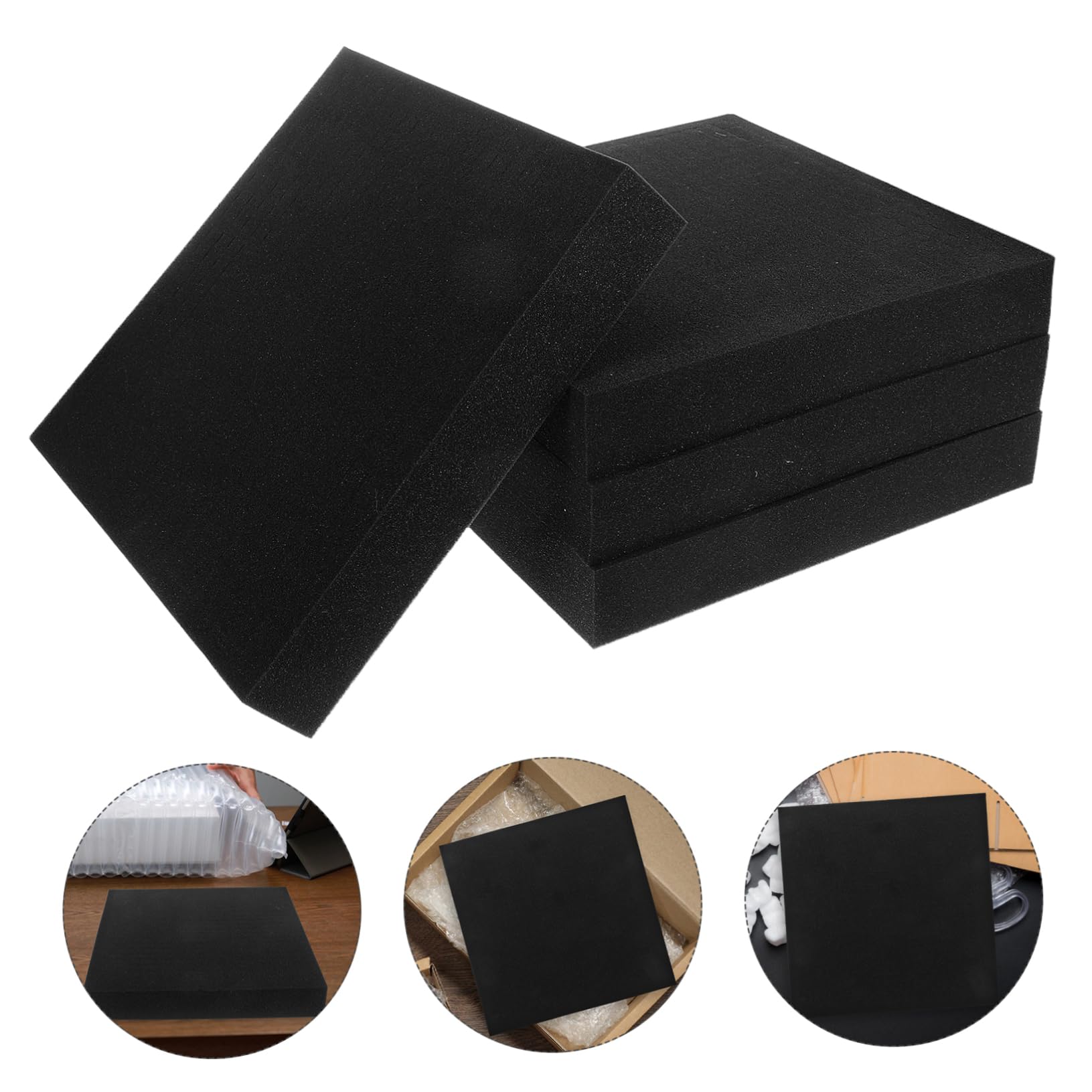 jojofuny 4piezas Espuma De Alta Para Embalaje Insertos De Espuma Para Cajas De Revestimiento Para Embalaje Relleno De Para Envío De Pequeñas y Manualidades
