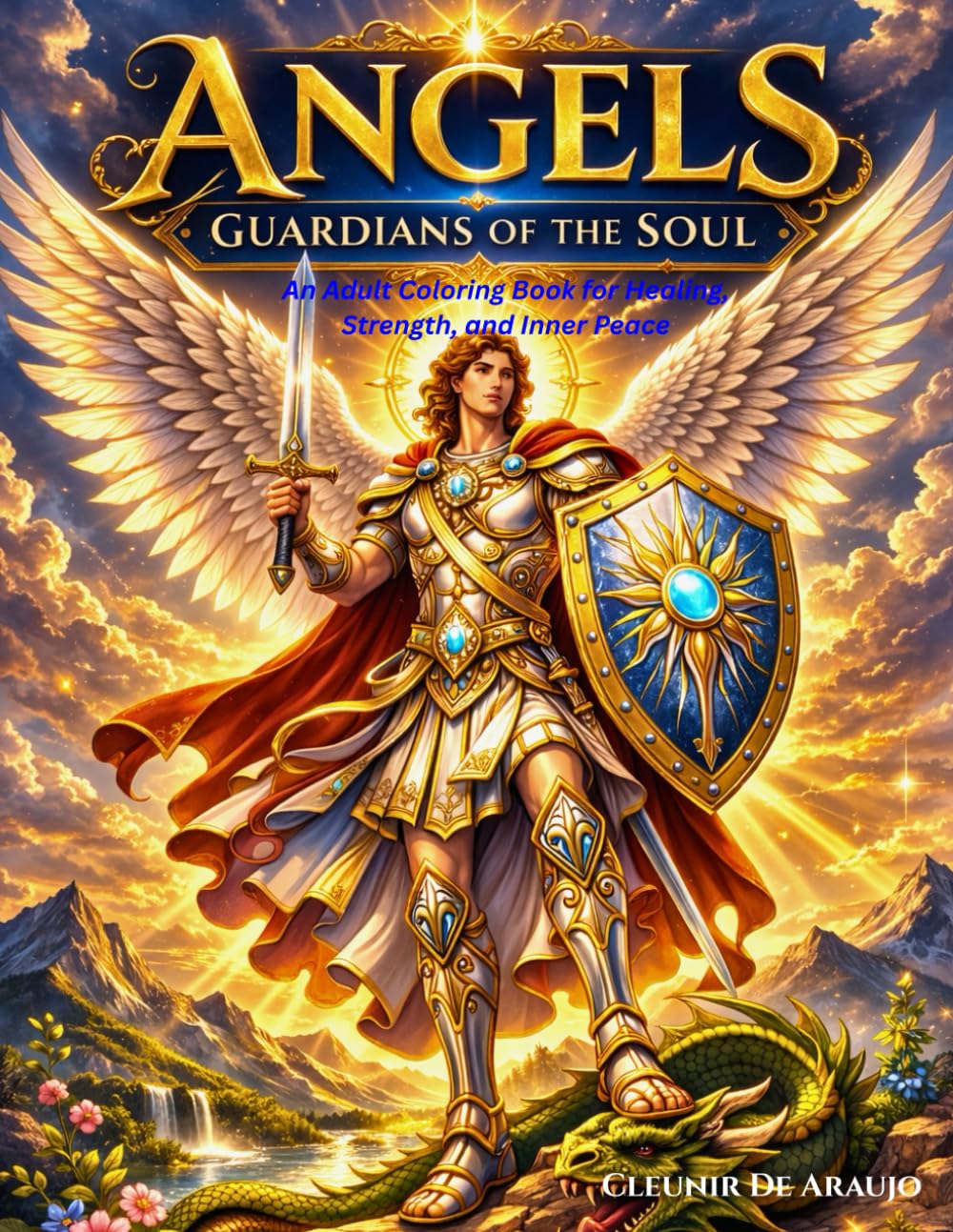 Angels, Guardians of the Soul: An Adult Coloring Book for Healing, Strength, and Inner Peace