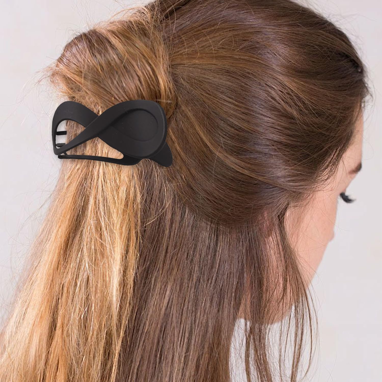 SYEYCW 8 Pcs Hair Claw Clips Women, 3 Styles Flat Hair Clips, Strong Hold Non-Slip Grip Hair Claws - Image 4