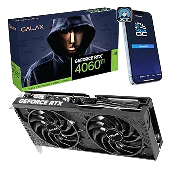 グラフィックボード・グラボ・ビデオカード GALAX GEFORCE RTX 4060 RTX4060 8GB GALAX GeForce RTX™ 4060 1-Click OC 2X