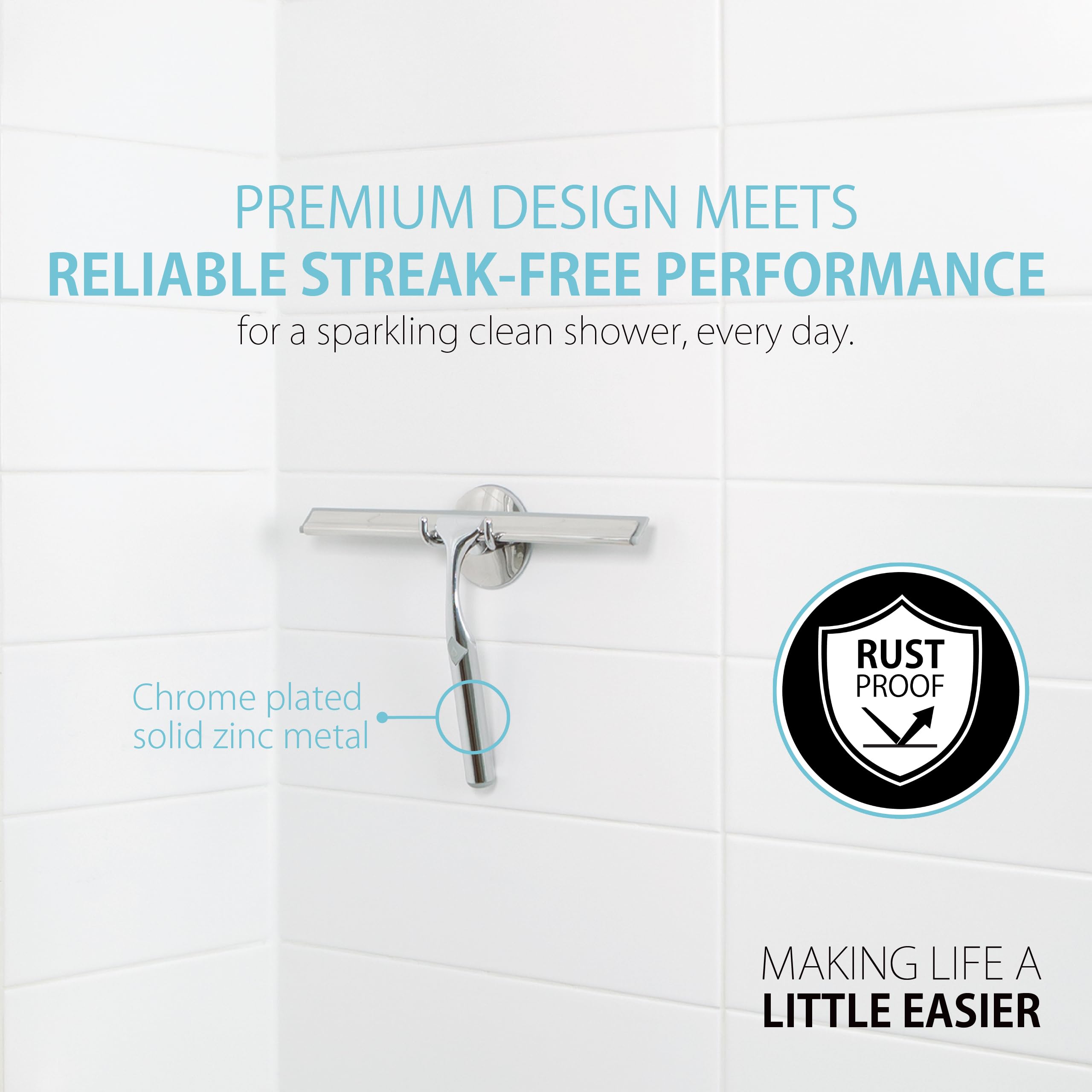 Amazon.co.jp: the Deluxe Squeegee, Chrome : DIY・工具・ガーデン
