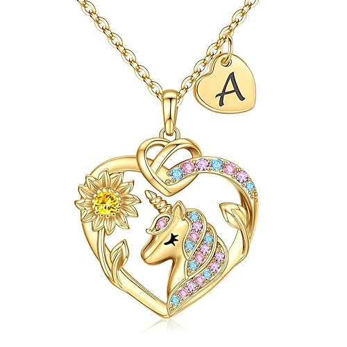 MONOOC Mothers Day Gifts - Sunflower Unicorn Gifts for Kids