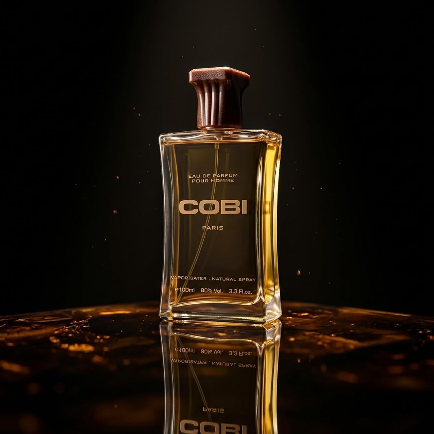 Eau de parfum for men woody 100 ml with plum, apple and bergamot with heart notes of mahogany and carnation image 5