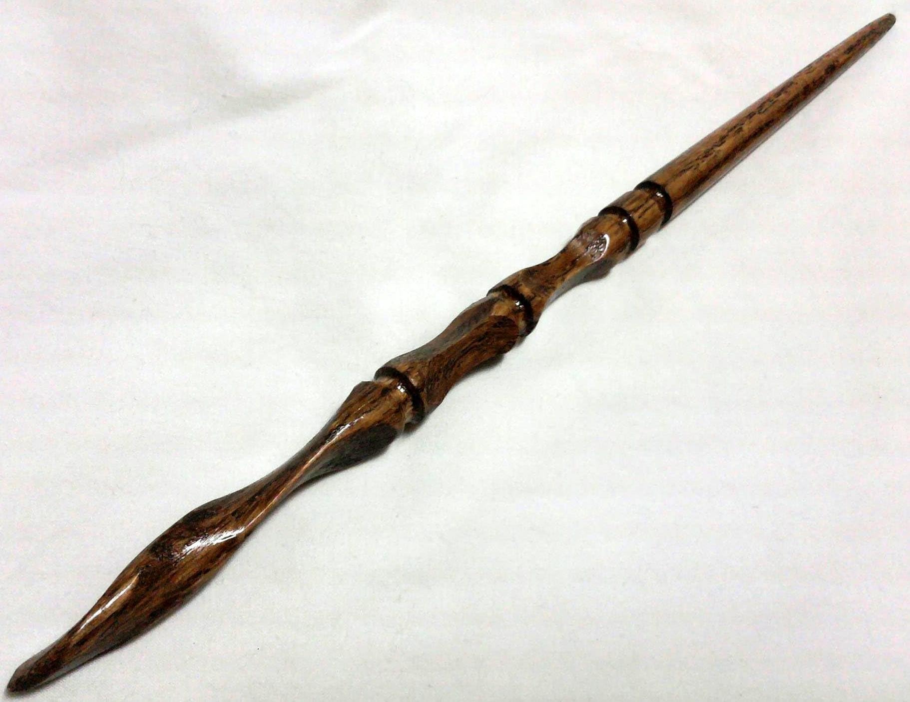 Magic Wand, 12 Inch Long Round Solid Wood