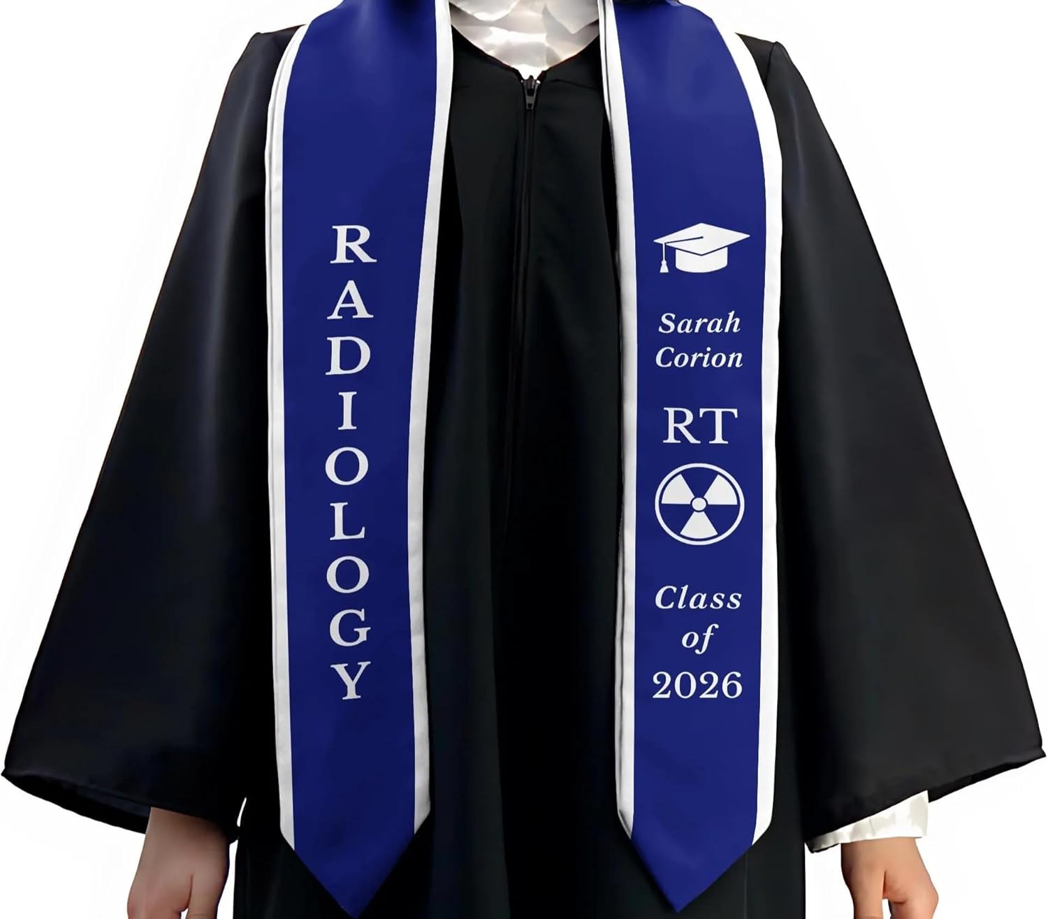 Radiology Graduation Stole – X-Ray Tech Grad Sash for Radiologic Technology Students, Medical Imaging Ceremony Accessory for Class of 2026 Graduate