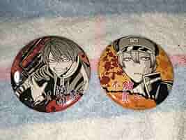 桃源暗鬼　一ノ瀬四季　缶バッチ Amazon.co.jp: 桃源暗鬼 ハート型缶バッジ 第2弾 一ノ瀬四季 T