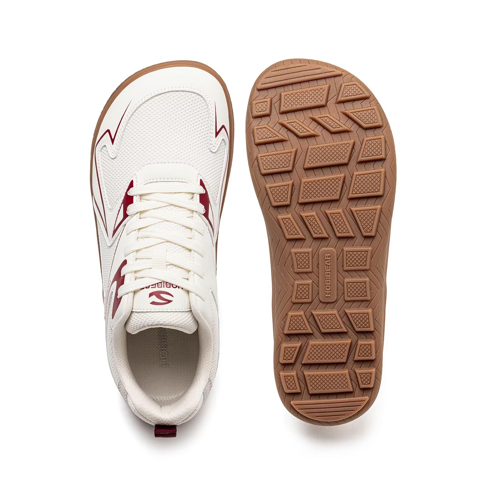 HOBIBEAR Zapatos Minimalistas para Mujeres Hombres Caminar Punta Ancha Sneaker Unisex Zero Drop Casual Antideslizante Calzado Deportivo Zapatillas