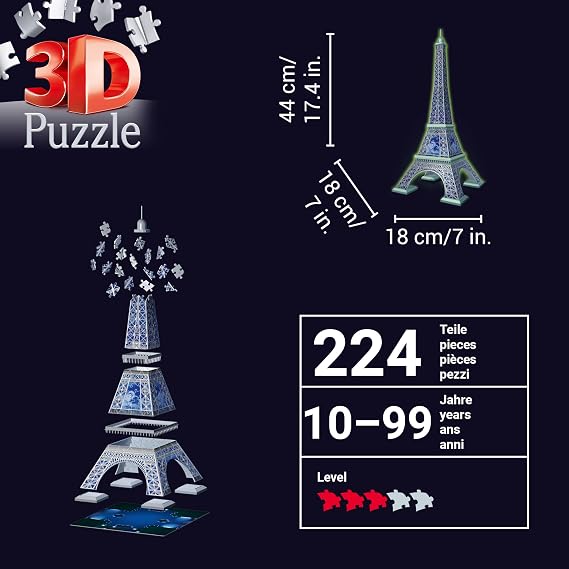 Ravensburger 3D Puzzle Eyfel Kulesi