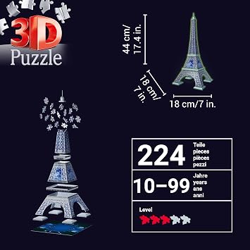 Ravensburger 3D Puzzle Eyfel Kulesi