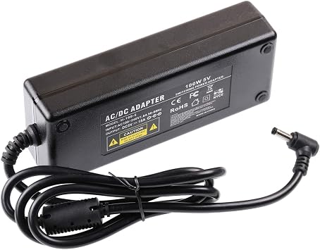 COOLM 5V 15A Power Supply Adapter AC 110V - 220V AC to DC 5V 15 amp 75W Switching Converter 5.5x2.5mm Plug 12A 10A 8A 6A for WS2811 WS2812B WS2813 LED Strip Pixel Lights