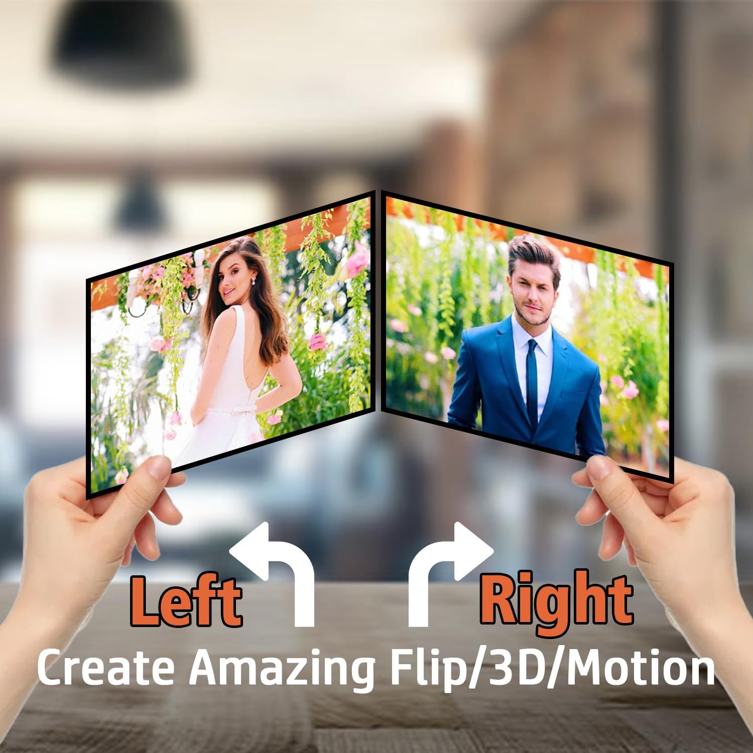 75 lpi Lenticular Sheet 4"x6" for Photo Booth Party Event GIF Motion Print (Pack of 50 Sheets)