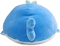 Vista 6 de Muy suave ballena azul tiburón abrazar almohada de peluche muñeca pez peluche animales de peluche 17 pulgadas