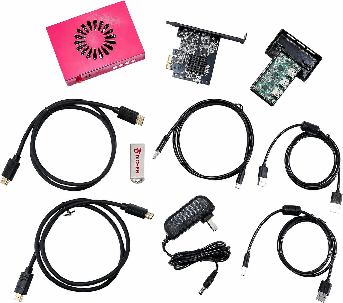 Amazon.com: D DICHEN DMA Hardware Bundle, 75T FPGA PCIe x1 Card