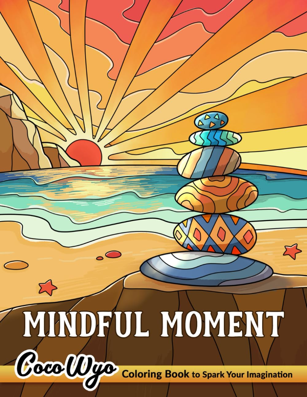 Amazon.com: Mindful Moment: Adult Coloring Book with Easy and Relaxing ...