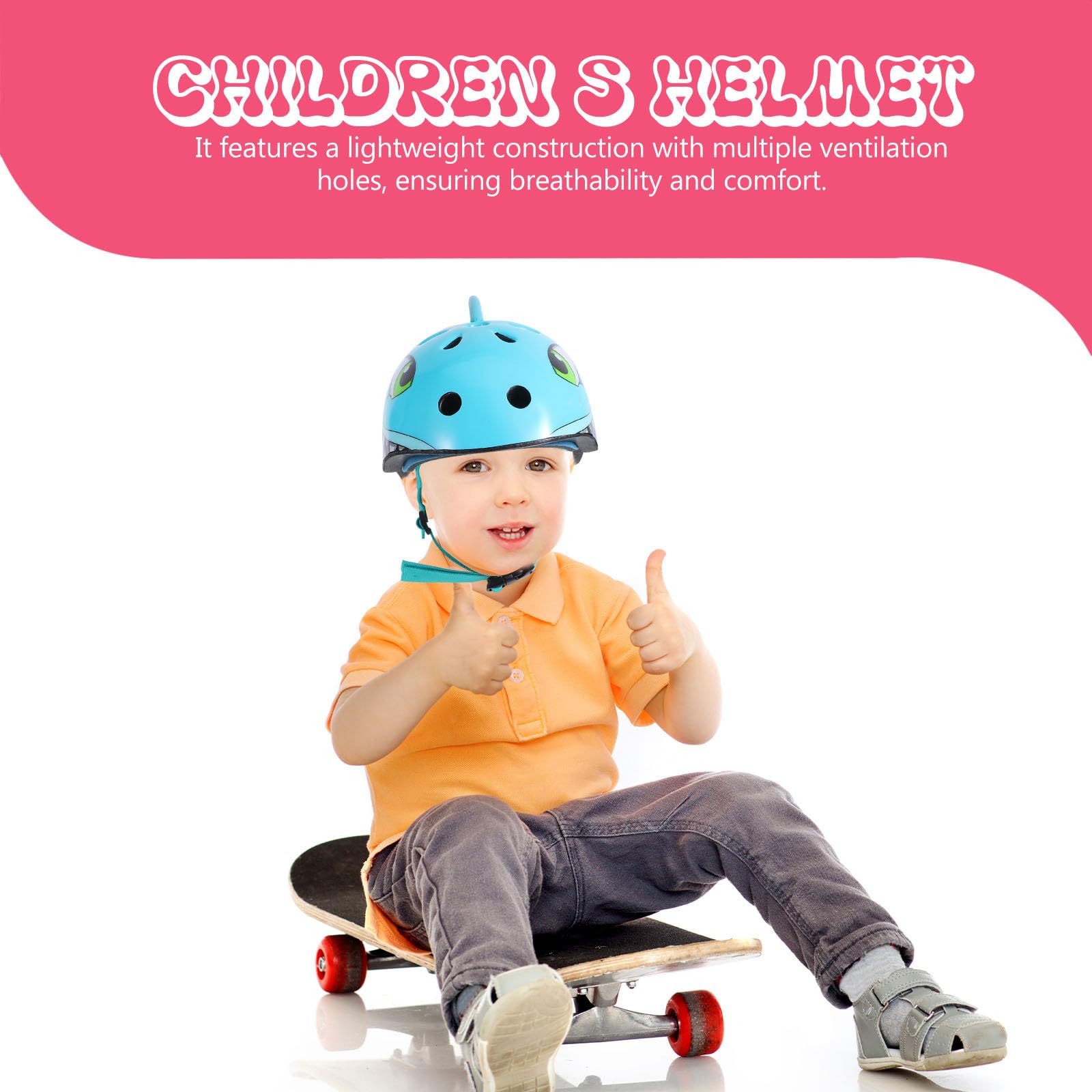 Casco de Bicicleta para Ajustable de Plástico Azul Diseño Resistente a Impactos y Ventilación para Patinaje y Ciclismo Tamaño S 50-54cm
