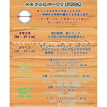 Amazon | トラック用 ハンドルカバー 金華山 新格子 グリーン