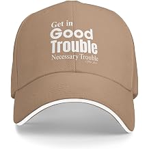 Get in Good Necessary Trouble Cap John Lewis-Protests Snapback Hat
