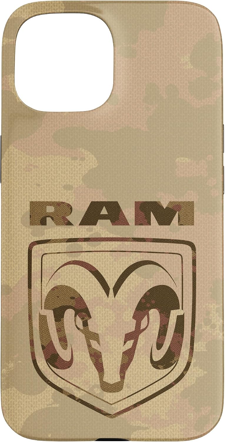RAM Trucks Brown Camo Logo Case for iPhone 17