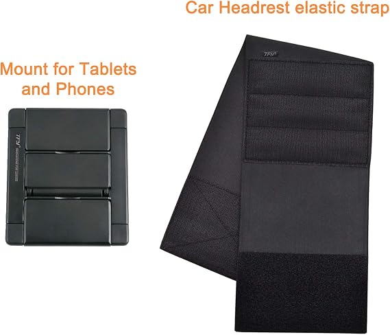 TFY Car Mount, Universal Car Headrest Mount Holder for Kindle, 7 10 Inch Fire Tablets