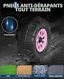 12V Quad électrique pour Enfants, Mit 2X35 W Moteurs Puissants, Quad Enfant avec Musique, Télécommande,Klaxon et Lampe Frontale pour Enfant de 3 à 8 Ans - 7