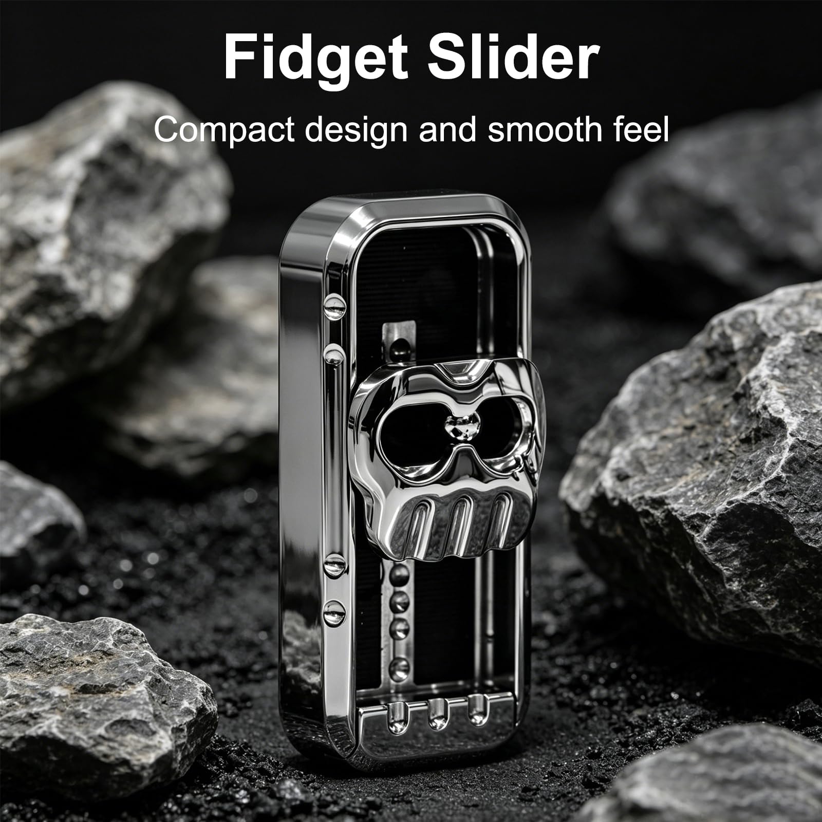 Fidget Toy in metallo, slider toys per adulti, ufficio, antistress