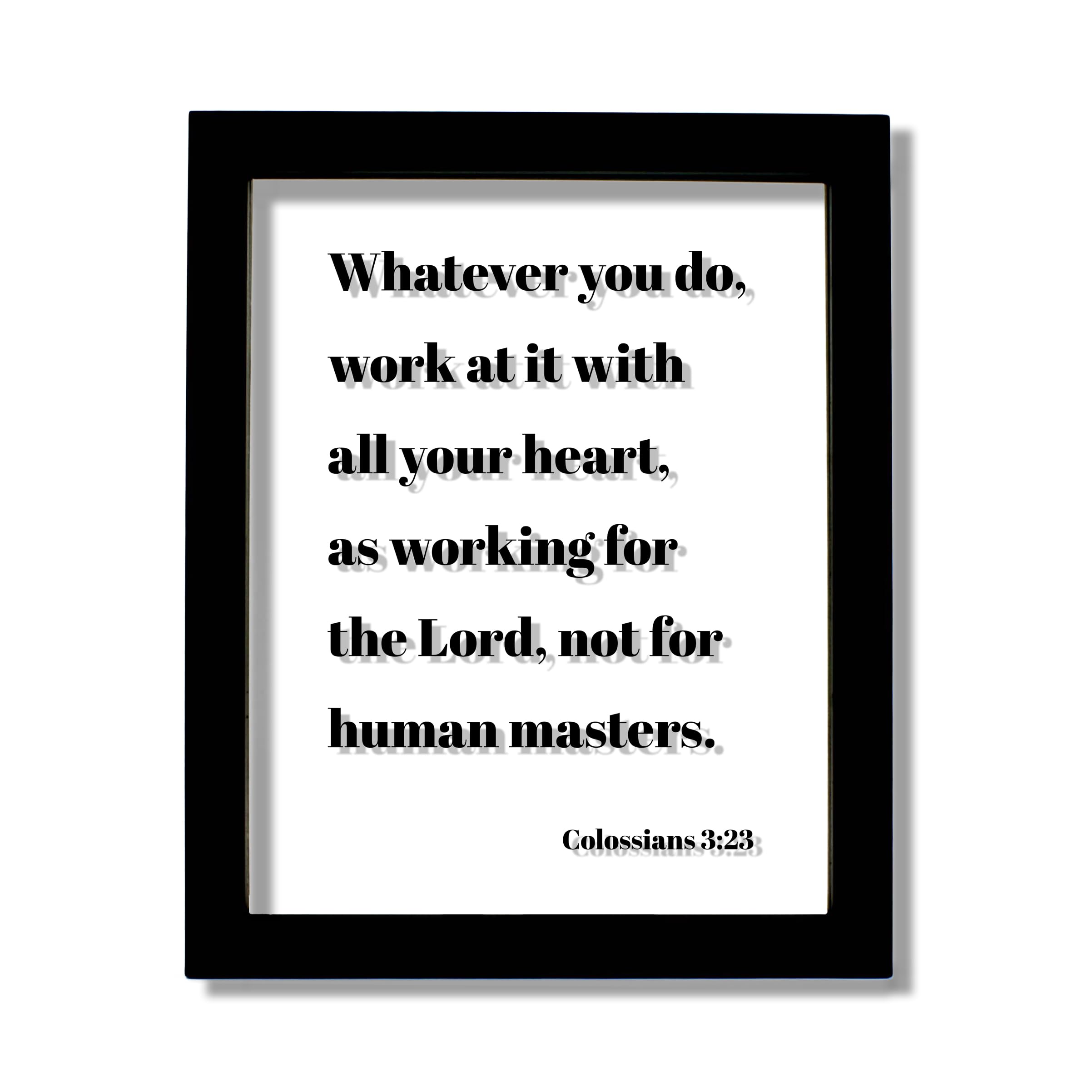 Amazon.com: Colossians 3:23 - Whatever you do work at it with all 