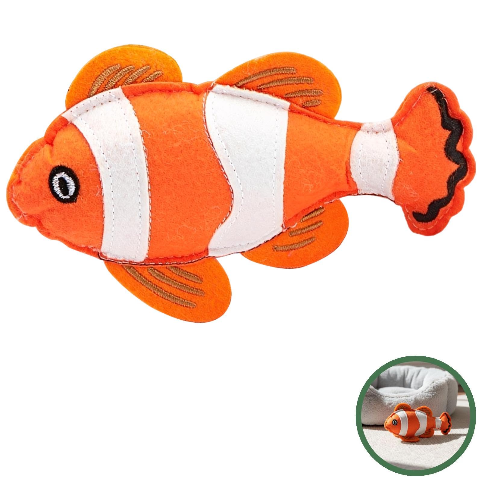 Generisch Set di 3 giocattoli in feltro con erba gatta, giocattolo da masticare realistico per gatti, cura dentale per gattini, gioco interattivo, blu e rosa, arancione, blu e giallo