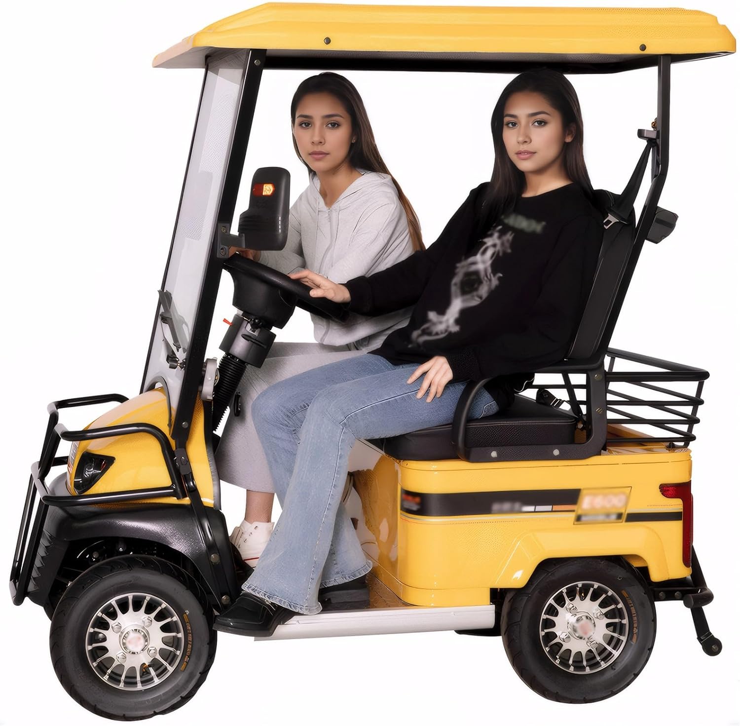 Electric Golf Cart, 800W High-Efficiency Differential Motor, Built-in Storage Box, Ideal for Golf Course, Outdoor Leisure & Senior Living, Versatile Powered Mobility Scooters for Adults