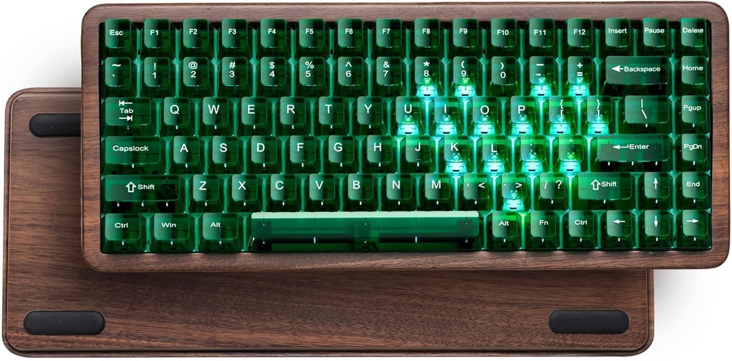 Amazon | ゲーミングキーボード Womier WD75 V2 ワイヤレス メカニカル