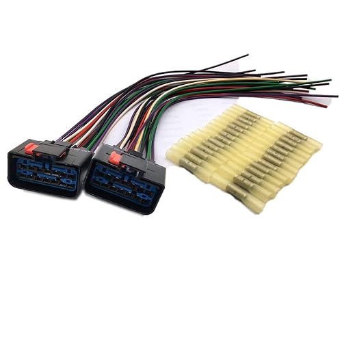 2PCS Compatible with Jeep Grand Cherokee WJ Wrangler Door Harness