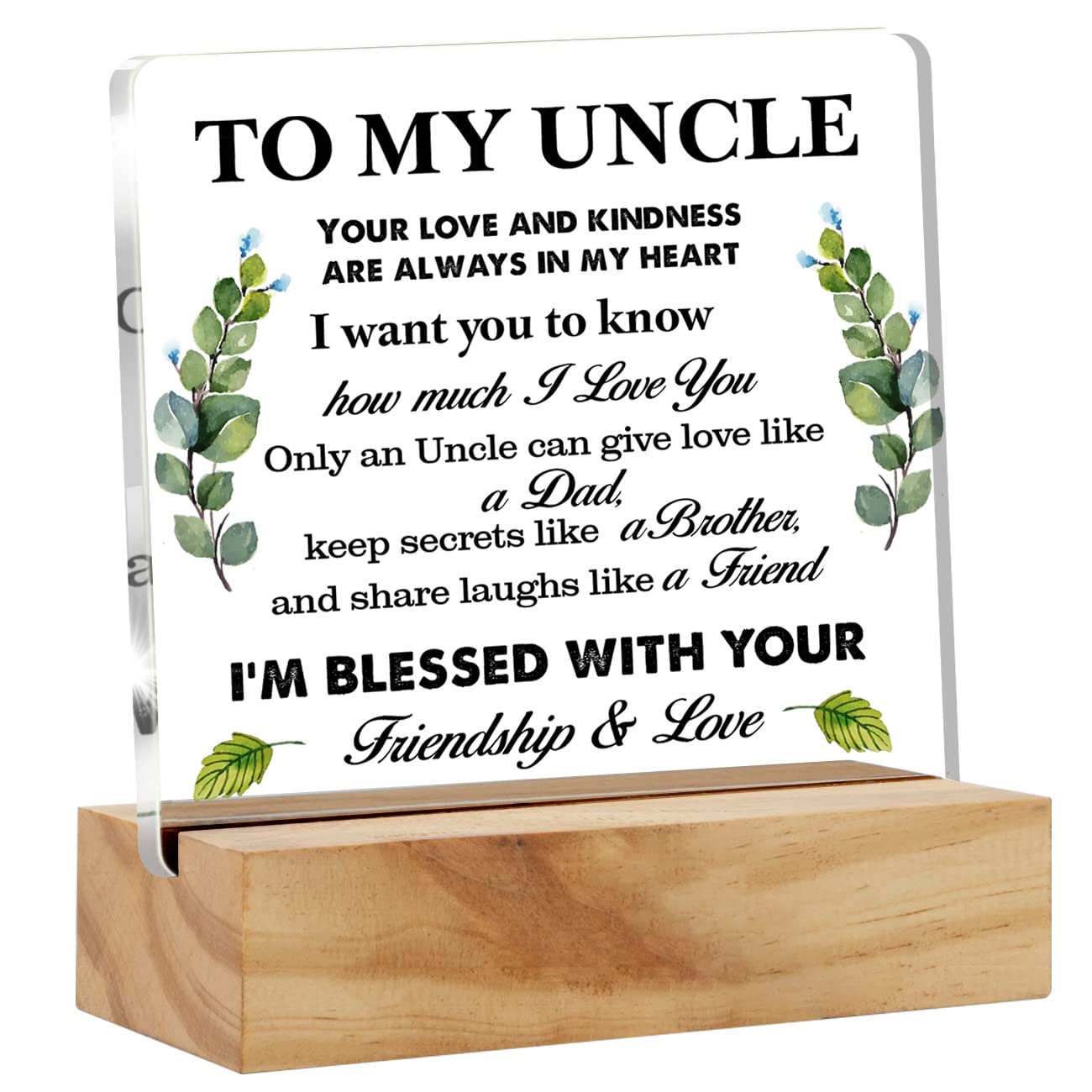 Uncle Presents Snapklik.com : Uncle Gifts From Nephew Niece Meaningful Uncle Gift Best ...