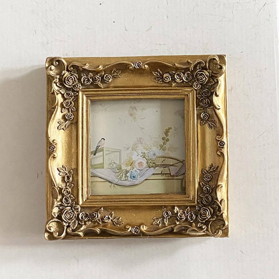 アンティーク額/大型/風合いあり Amazon.co.jp: [XYJP] アンティークスタイル フレーム カラー1