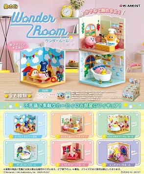 Re-Ment-Kirby Wonder Room-Trading Figure- 1 of 6 Blind Box