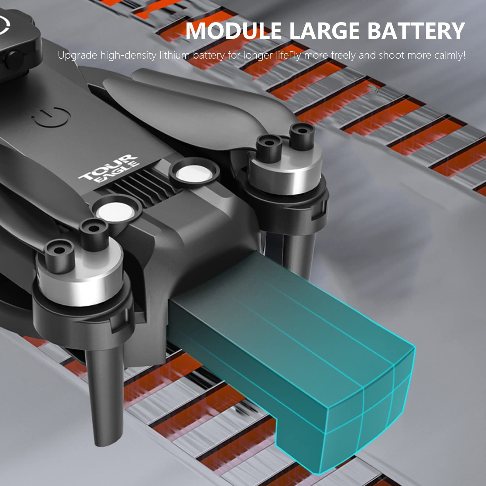 Mini dron dla dzieci z kamerą 1080P HD FPV zabawki zdalnie sterowane prezenty dla chłopców dziewcząt z silnikiem bezszczotkowym, trybem bezgłowym, lotem po ścieżce, przewrotami 3D,