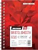 Koh-I-Noor 5.5 x 8.5 Bristol Smooth Bright White Paper Pad with In and Out Pages, 270 GSM, Side Wire-Bound, 20 Sheets per Pad 26170410413