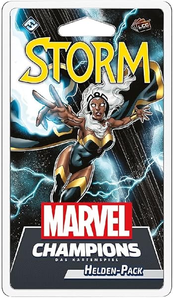 Fantasy Flight Games, Marvel Champions: LCG – Storm, Helden-Erweiterung, Expertenspiel, Kartenspiel, 1-4 Spieler, Ab 12+ Jahren, 45-90 Minuten, Deutsch, Mehrfarbig, Bunt - 1