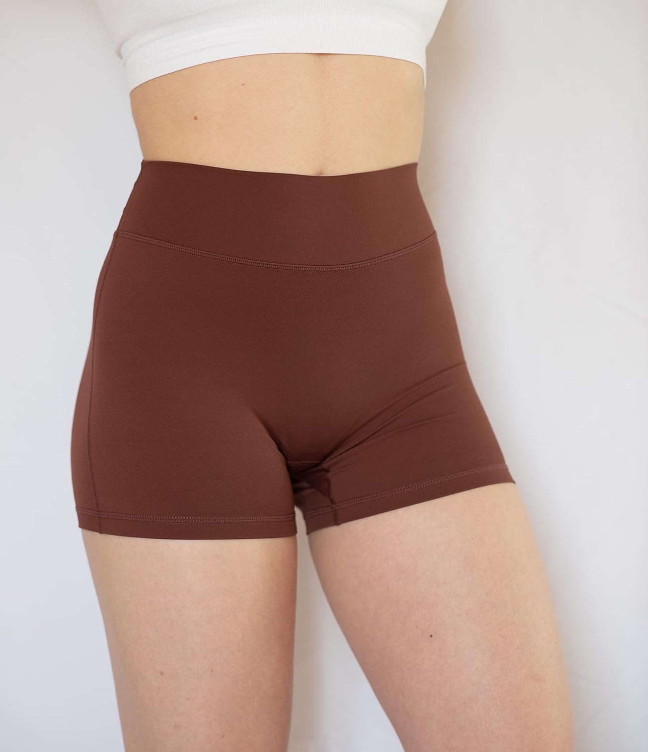 TomTiger Workout Shorts for Women High Waist Gym Shorts Bike Running Active Exercise Yoga Shorts Tummy Control - Image 3