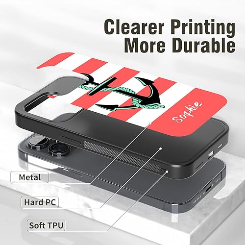 Miniatura 2 de Fundas de teléfono con nombre personalizado compatibles con iPhone 5678PlusXXsXr11121314miniProMax, Samsung Galaxy S20S21S22 S23PlusUltra, Note1020,