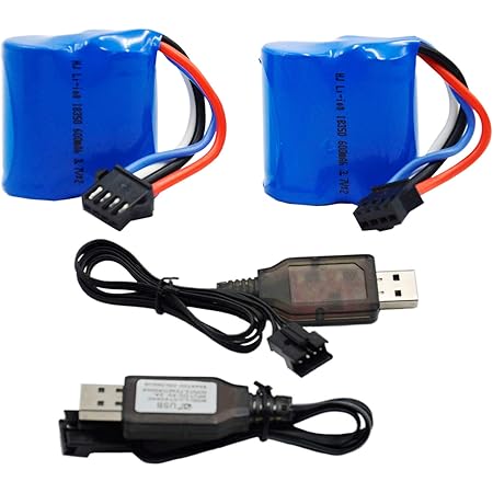UDI001 Battery 2 Pack with USB Charger 