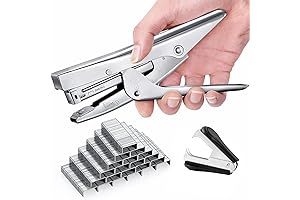 Stapler, Paper Stapler Heavy Duty with 1000 Staples & Remover Office Work...