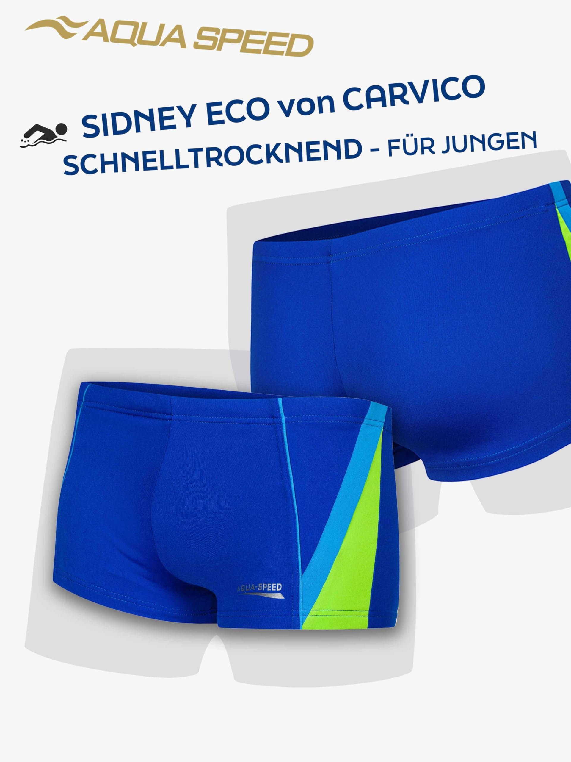 Aqua Speed Leo + Andy + Diego Pantaloni da Nuoto | 92-152 cm | Moderni Protezione UV | Resistente ai Raggi UV | Resistente al Cloro | Coulisse