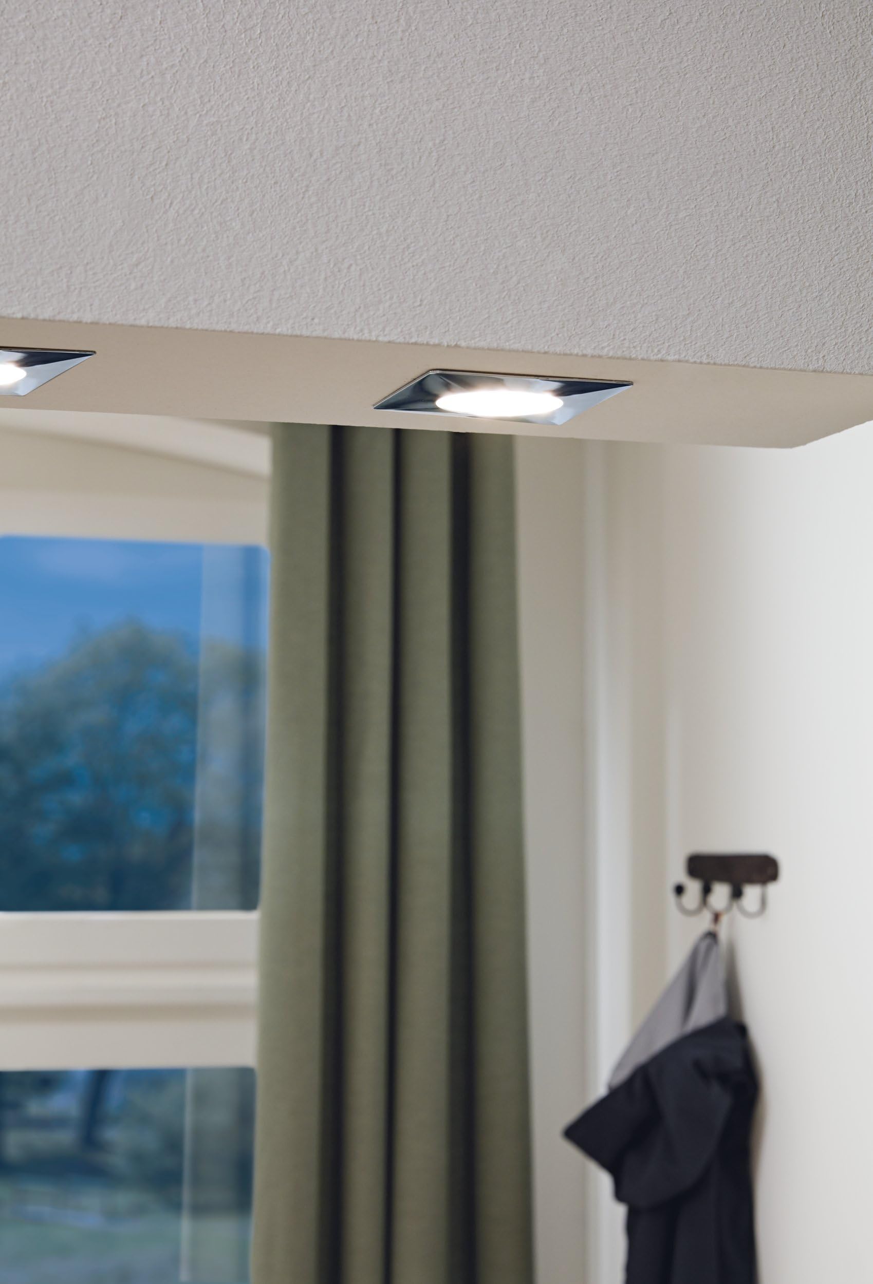 Eglo Wall Light, Chrome - Image 2