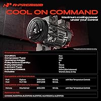 Vista 2 de A-Premium Compresor de CA con embrague compatible con Ford Explorer 2006-2010 4.6L, F150 2007-2008 4.2L y Mercury Mountaineer 2006-2010 4.6L