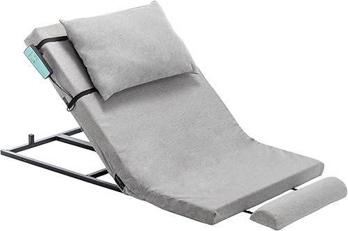 Respaldo elevador eléctrico para cama, respaldo de cama ajustable con funda lavable a máquina para ancianos, embarazo, pacientes, discapacitados