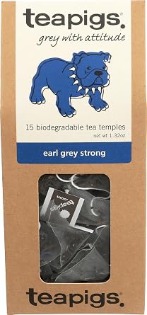 Teapigs Whole Leaf Tea Earl Grey Strong, 15 Temples