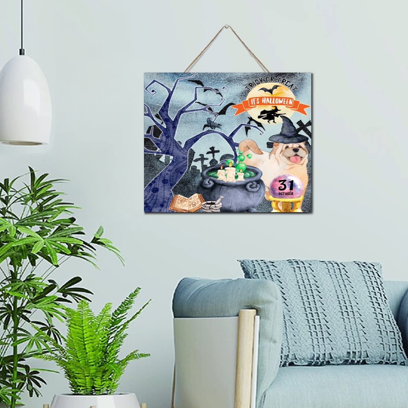 Décoration murale vintage Trick Or Treat Halloween pour raviver vos souvenirs d'enfance