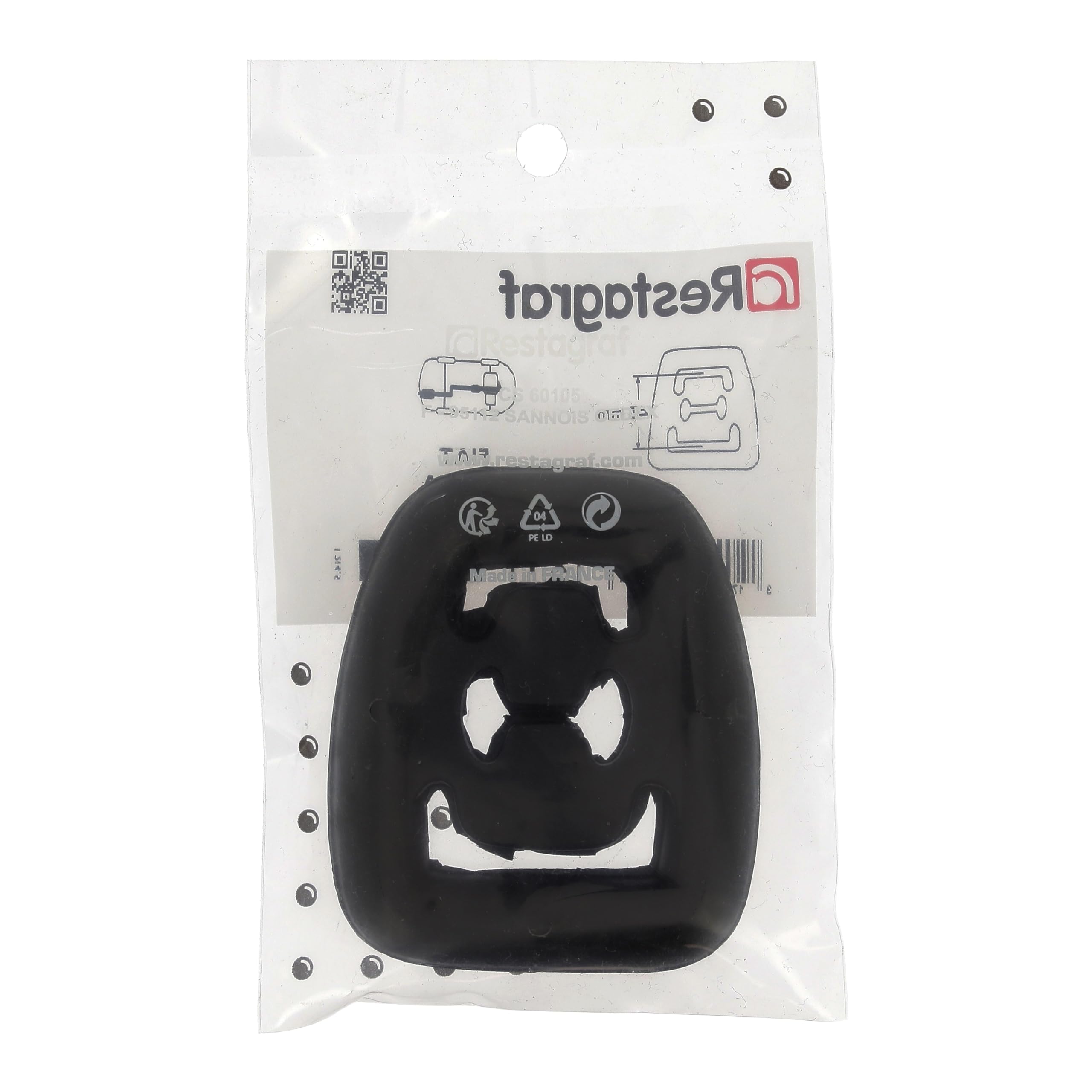 Image secondaire de Silent Bloc d'Échappement Restagraf pour FIAT Panda et LANCIA Y10 - 64 mm